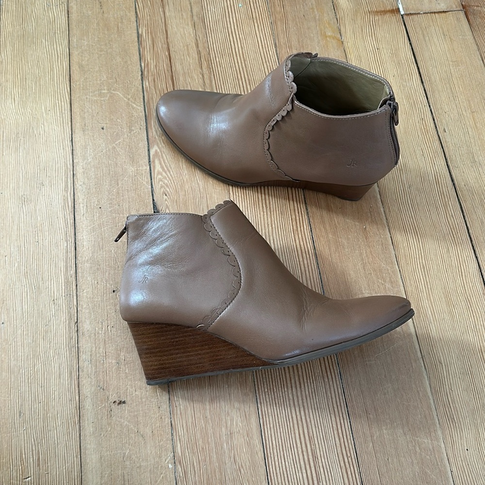 Jack Rogers back zip bootie